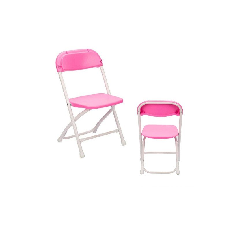 Children's Folding Chairs for Rent Pink