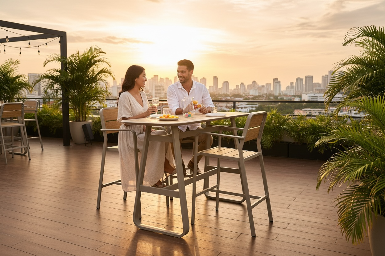 Aquila Bar Table Set