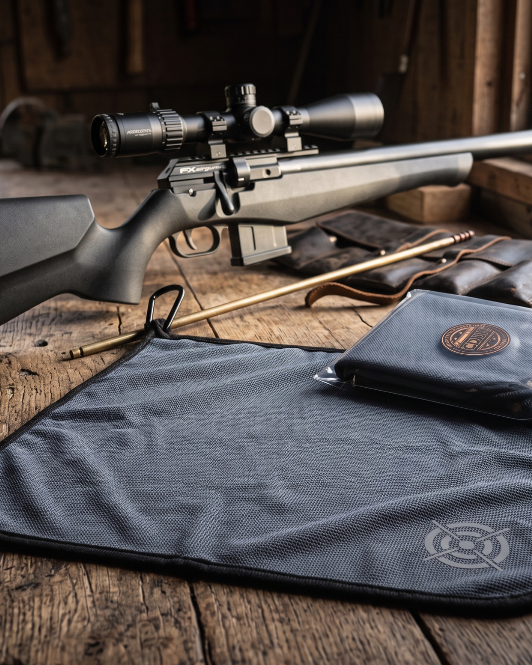 Premium Dual-Action Rifle & Field Towel