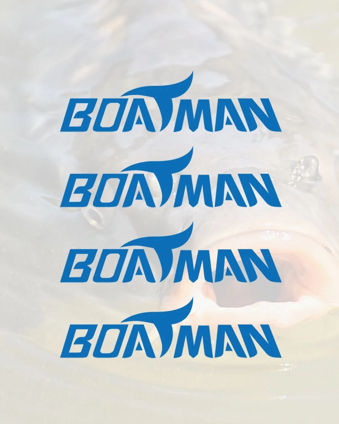 4 Boatman Decals
