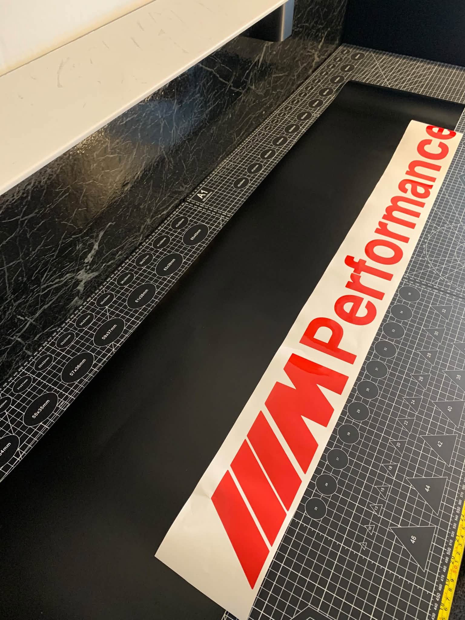 BMW Performance Sunstrip