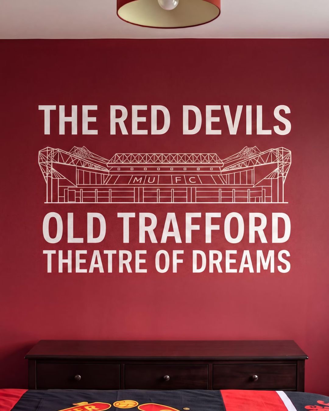 Old Trafford Wall Sticker: Theatre of Dreams