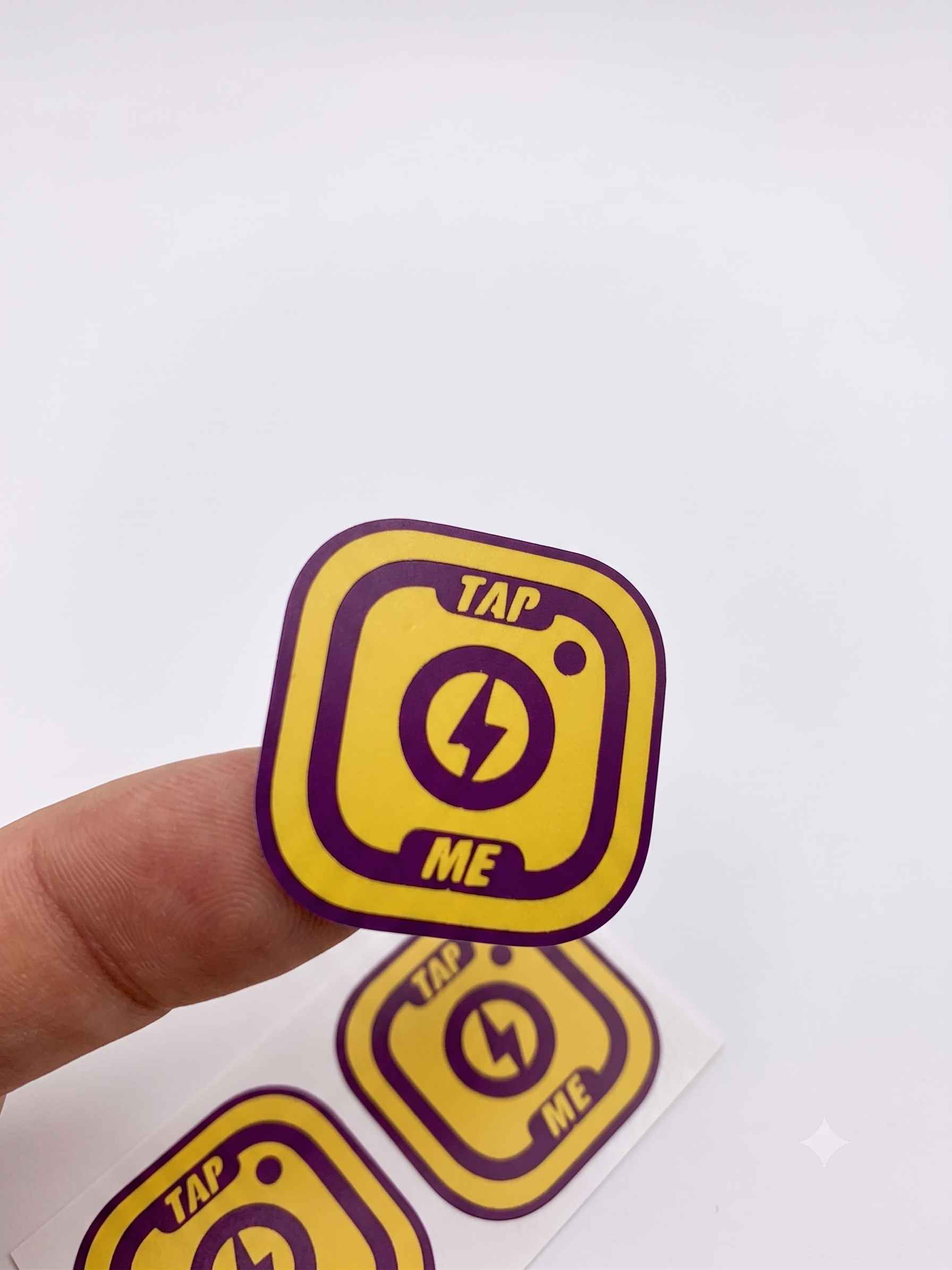 2 "Tap Me" NFC Action Tag