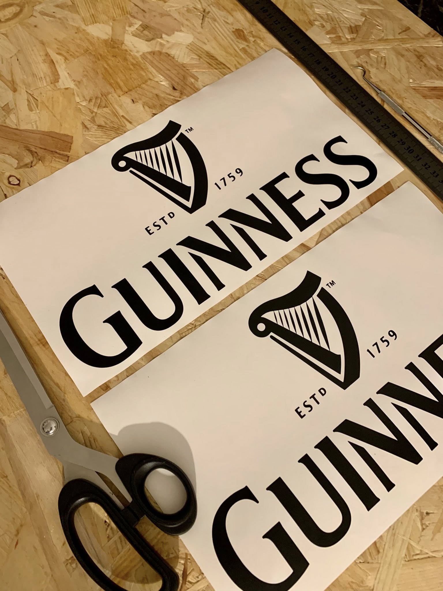 Guinness Decals