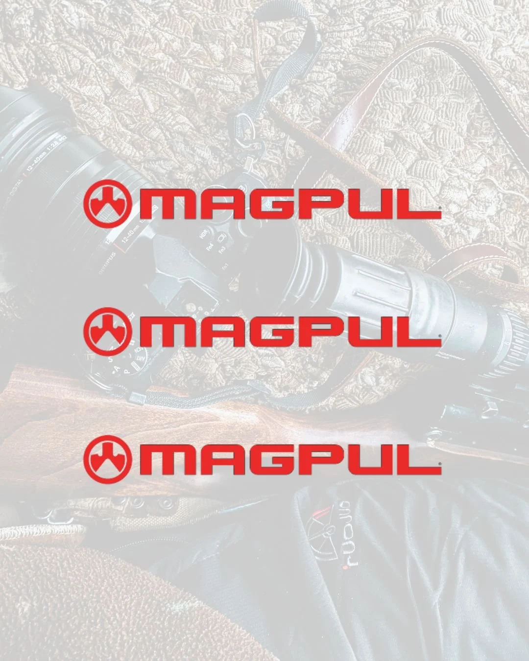 3 Magpul Firearms Decals