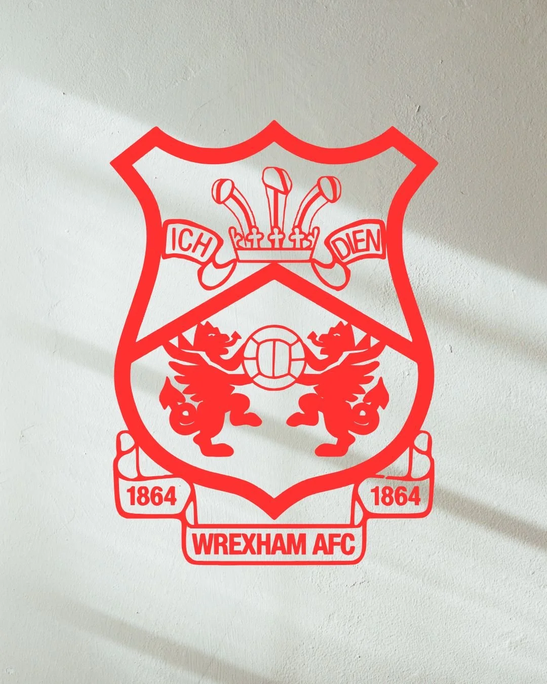 Wrexham Football Club Themed Decal