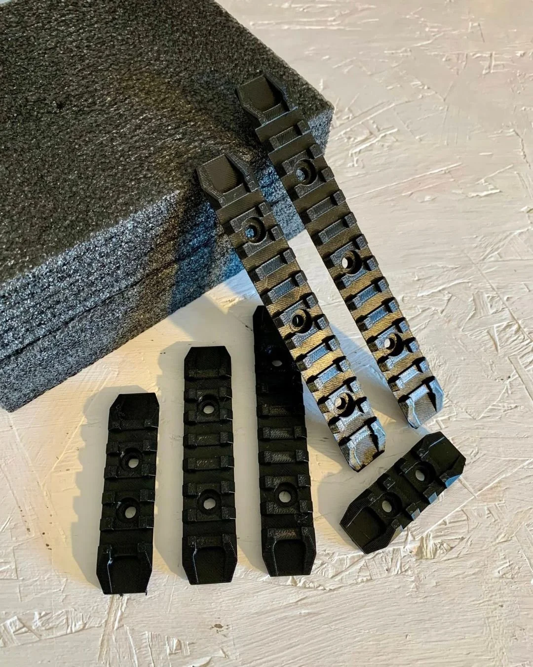 6 Pack MLOK Picatinny Rail
