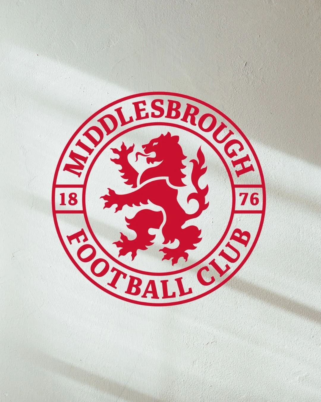 Middlesbrough Football Club Themed Decal