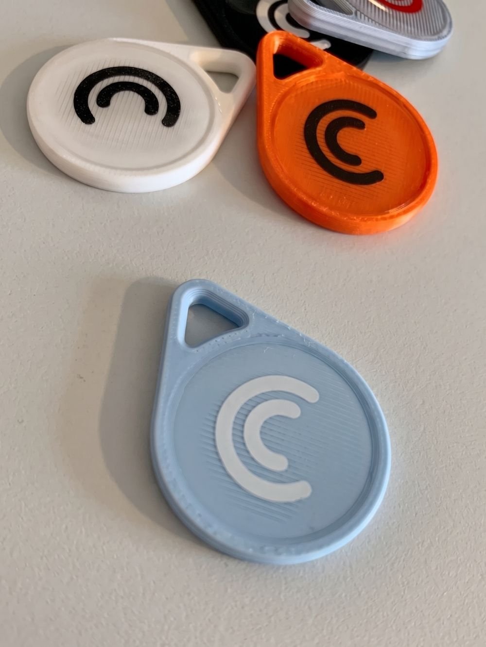 2 NFC Action Tags Fob