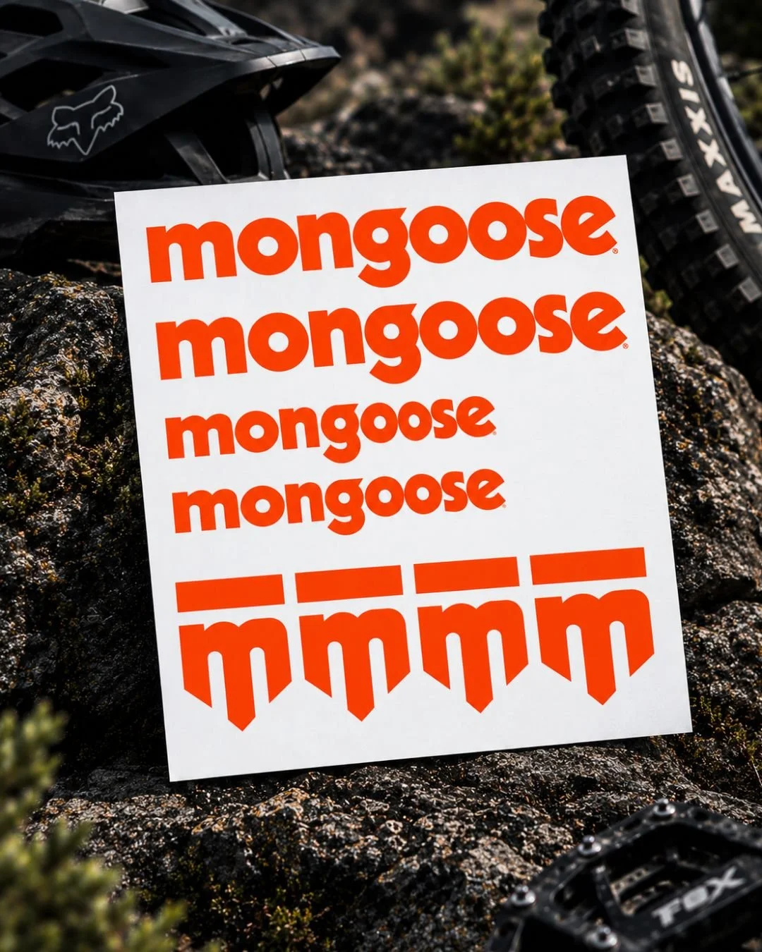 Mongoose MTB Frame Decal Pack – Premium Vinyl Mountain Bike & BMX Graphics