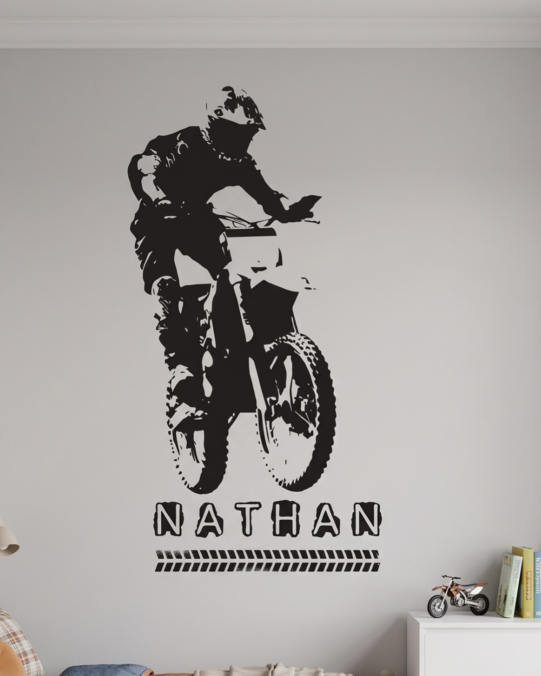 Personalized Motocross Decal