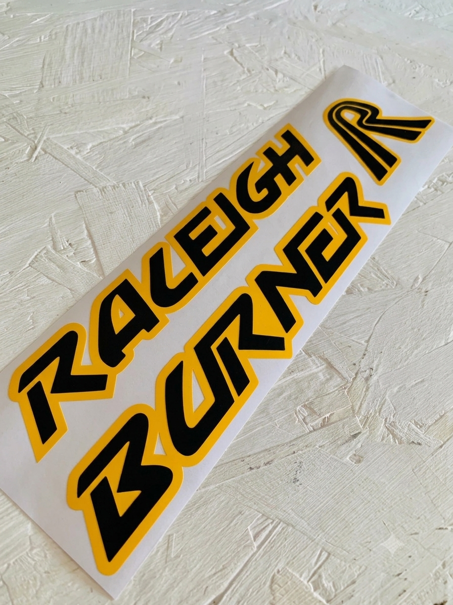 Raleigh Burner Decal Pack