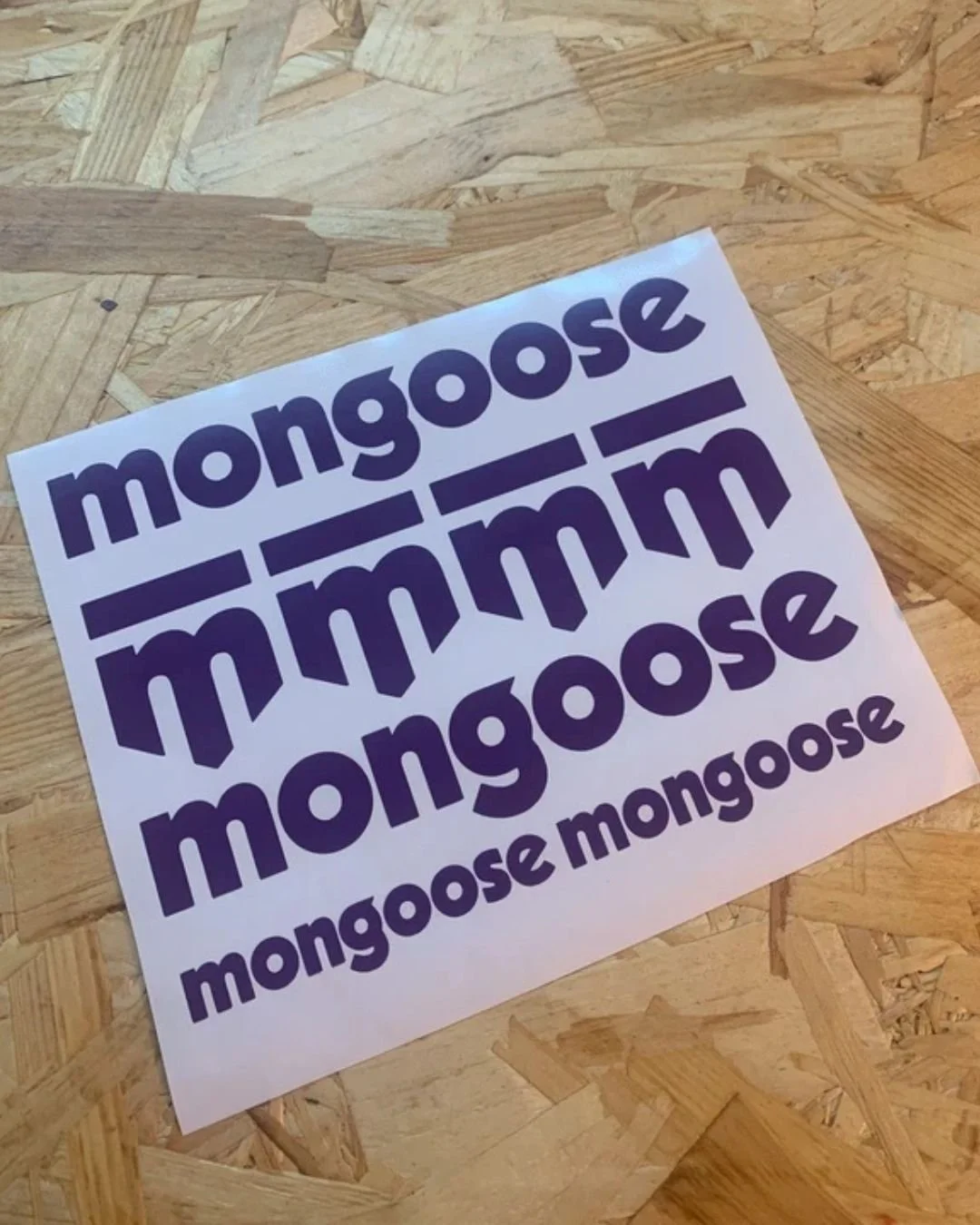 Mongoose Decal Pack
