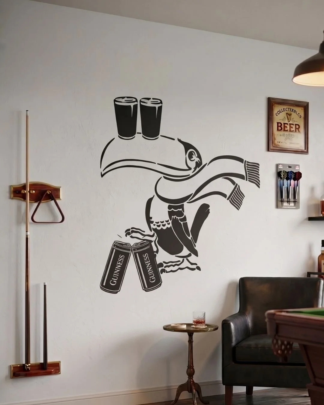 Guinness Toucan Wall Decal