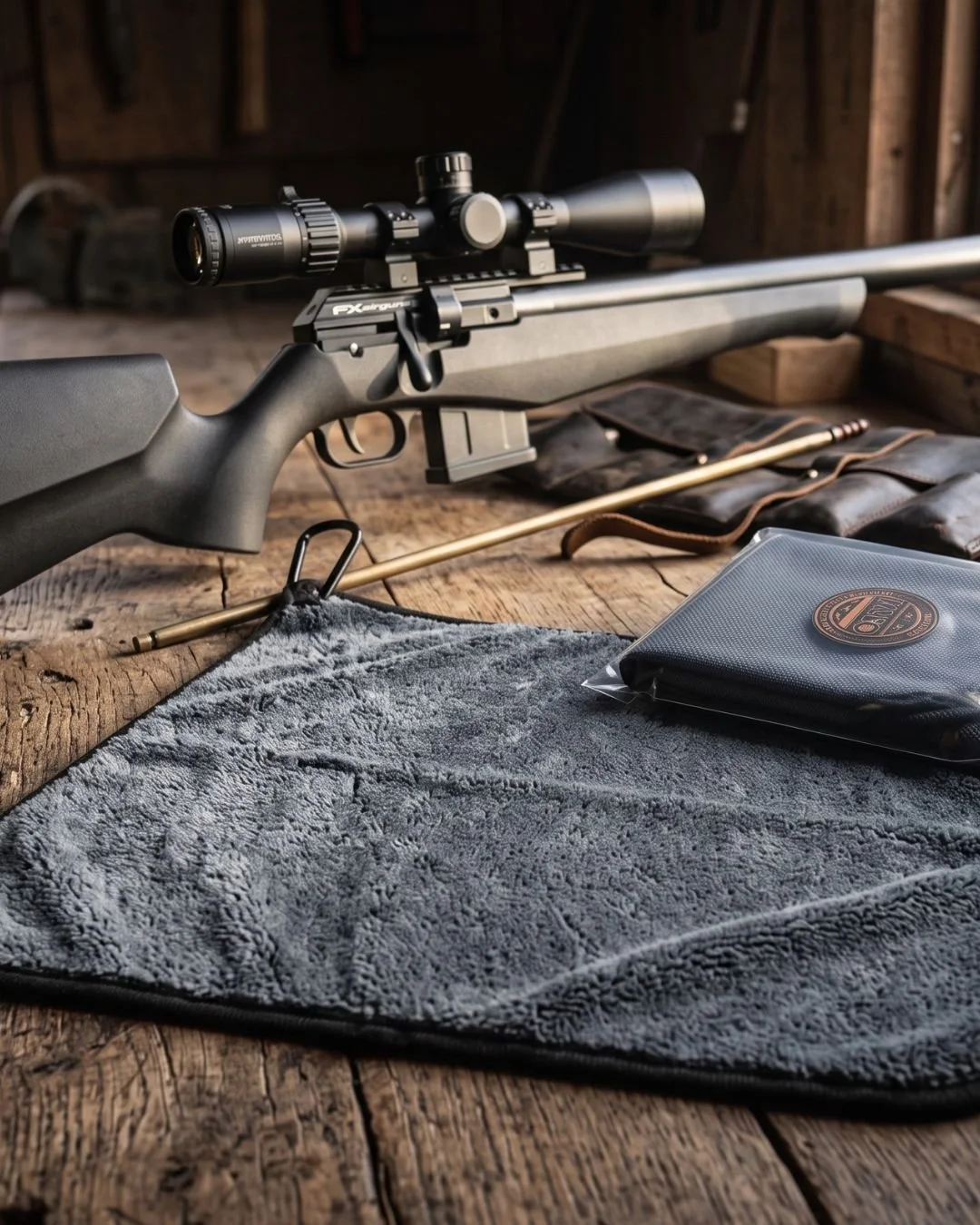 Premium Dual-Action Rifle & Field Towel