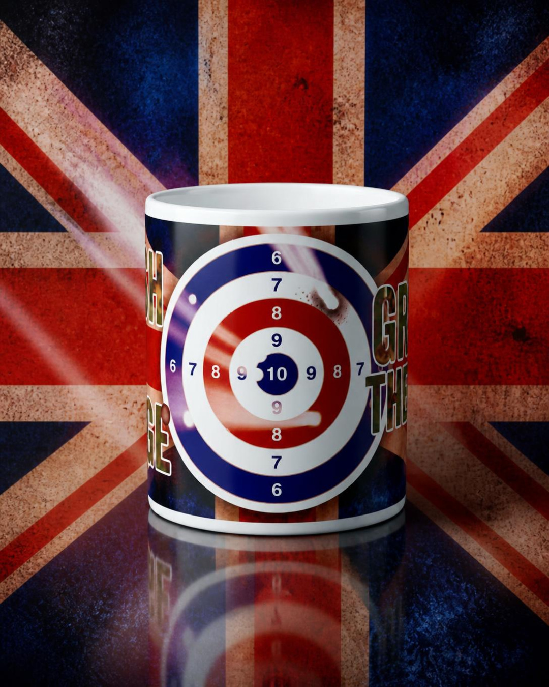 Down The Range: Group Therapy Premium Ceramic Mug