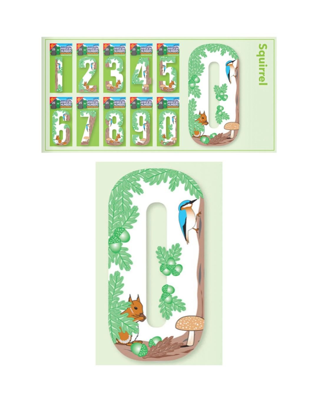 Woodland Numbers