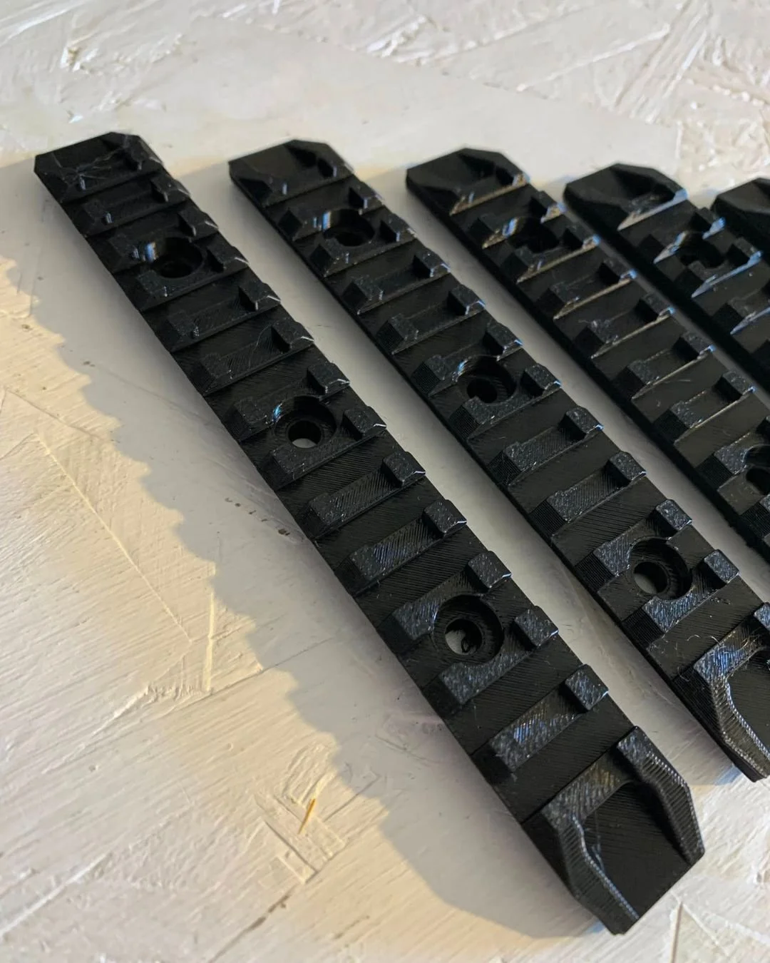 6 Pack MLOK Picatinny Rail
