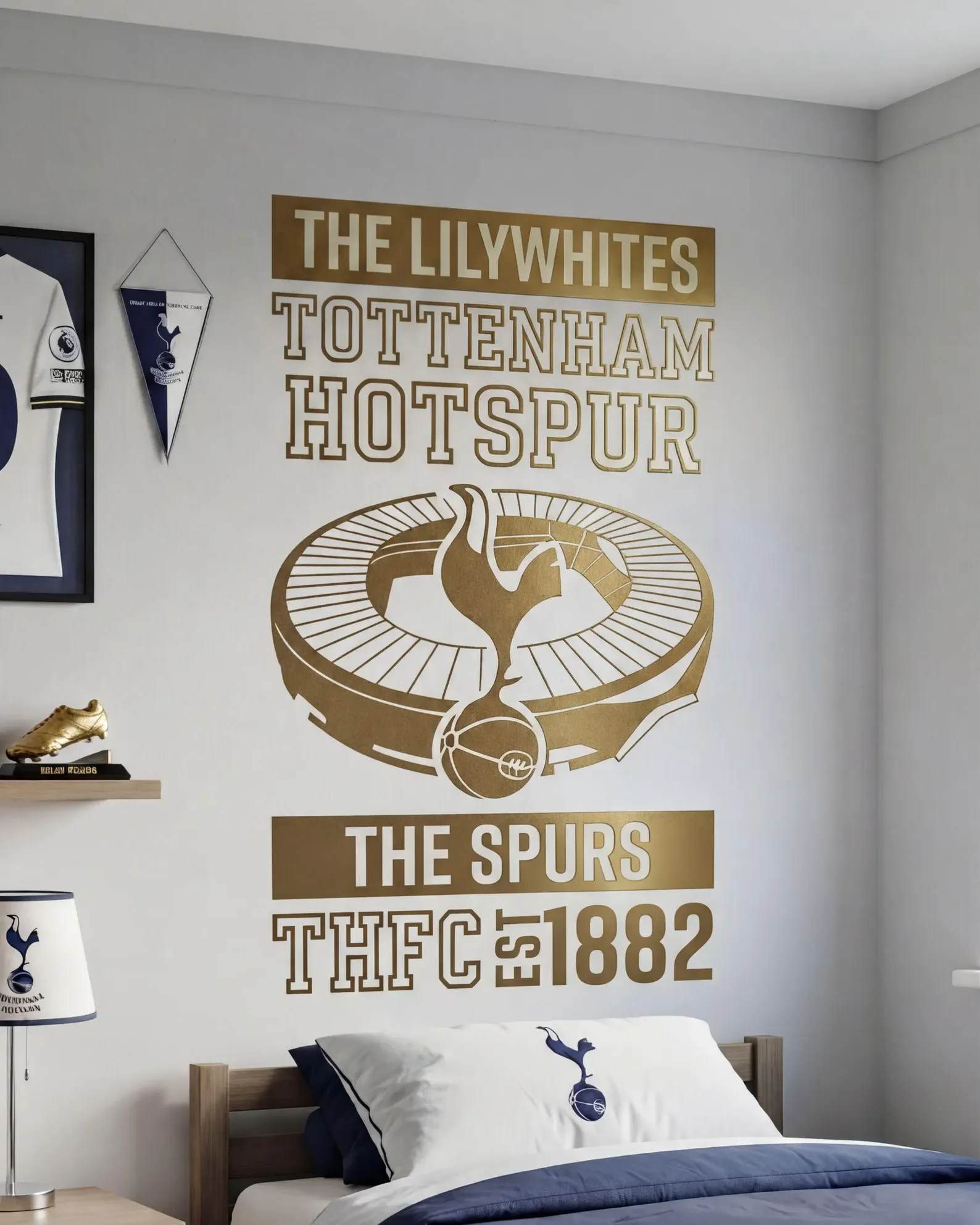 Tottenham Hotspur Stadium Decal - Vinyl Wall Art