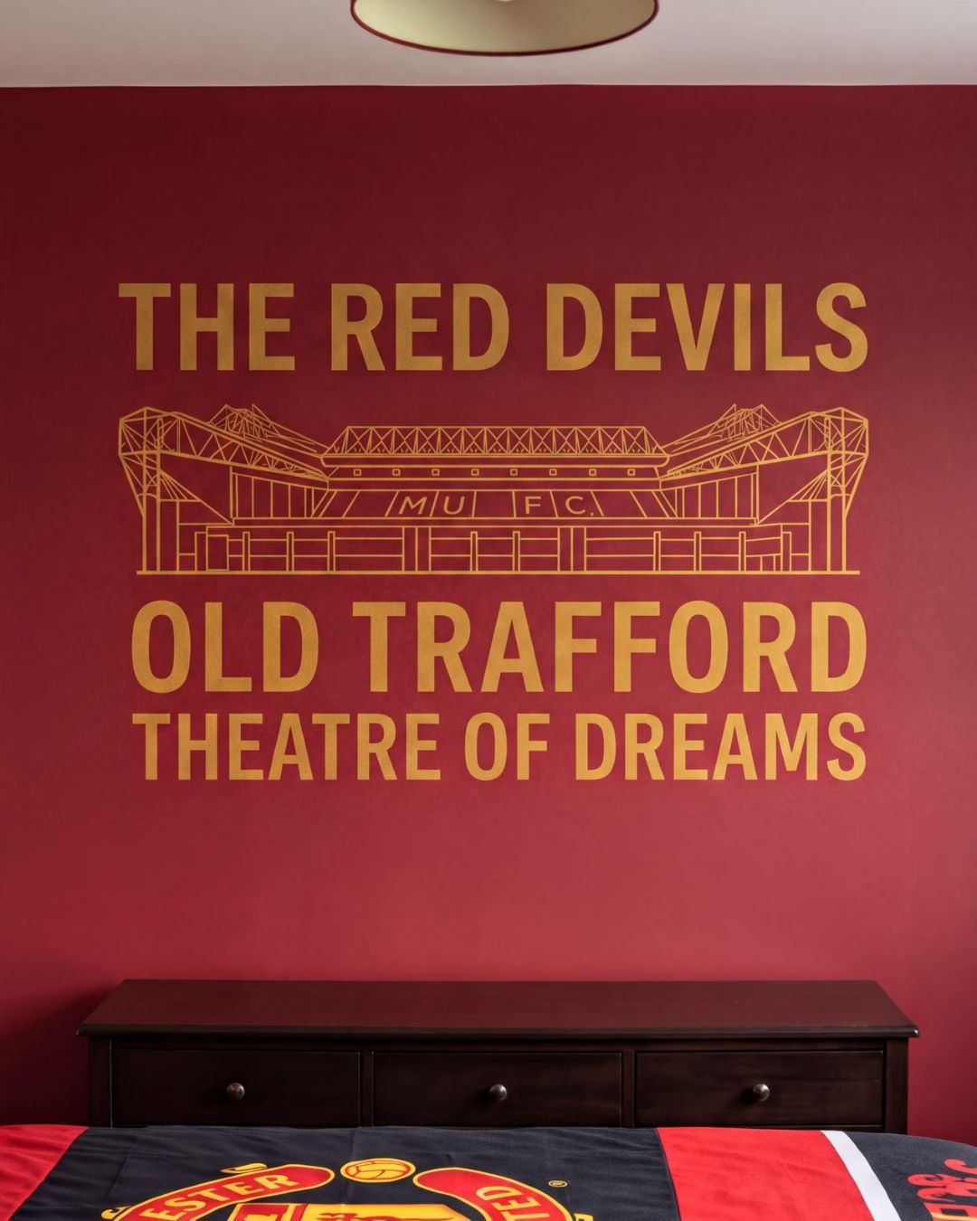 Old Trafford Wall Sticker: Theatre of Dreams