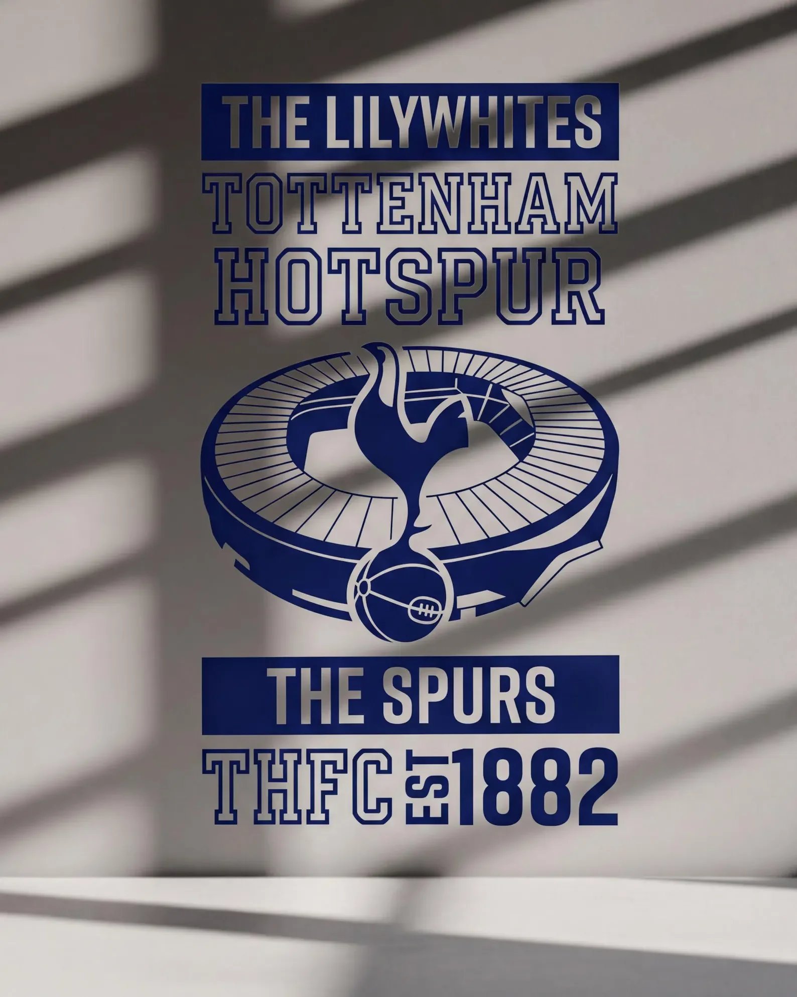 Tottenham Hotspur Stadium Decal - Vinyl Wall Art