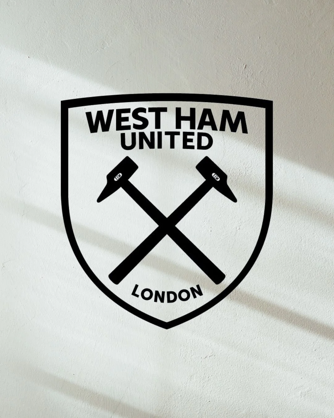 West Ham United Football Club Themed Decal