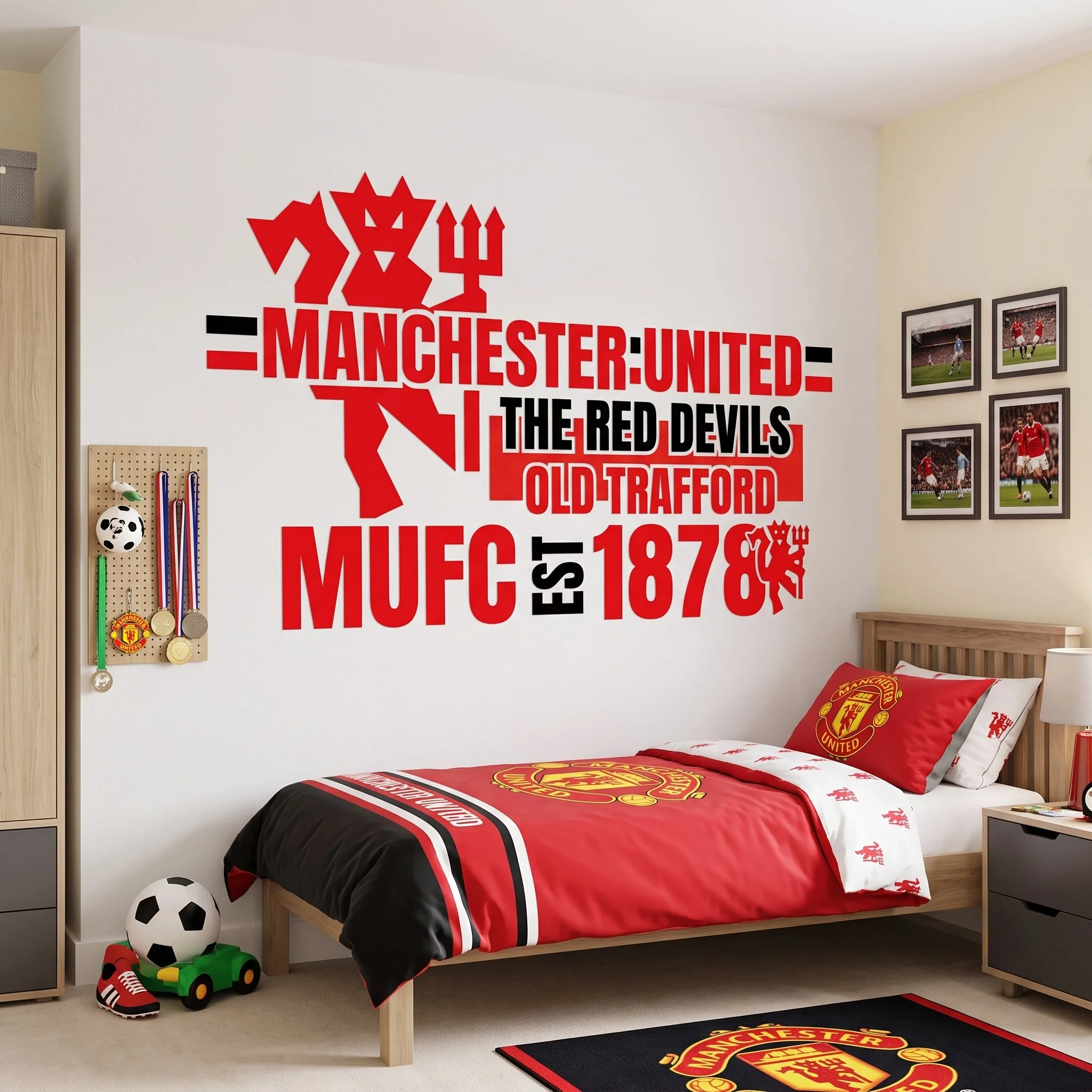 Manchester United Wall Mural