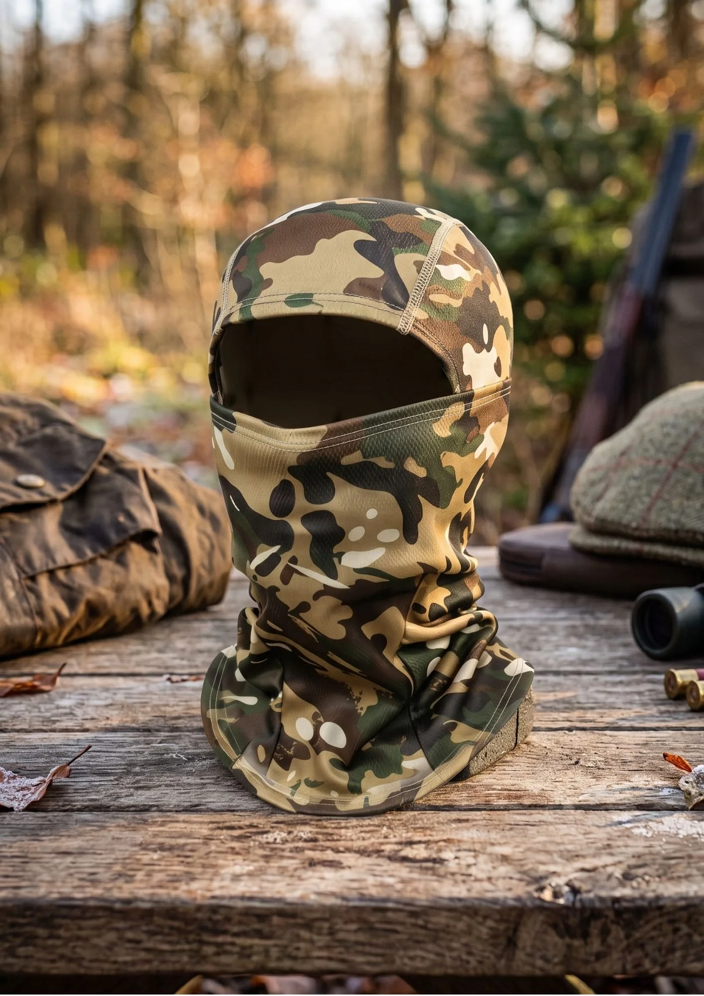 Multi-Terrain Camo Full-Face Balaclava