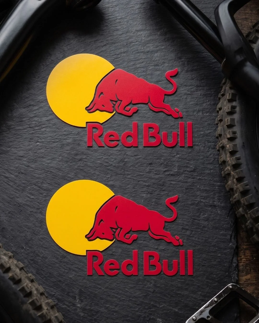 Red Bull Vinyl Decal Pack (2-Pack) – Premium Helmet, Gear & Vehicle Graphics