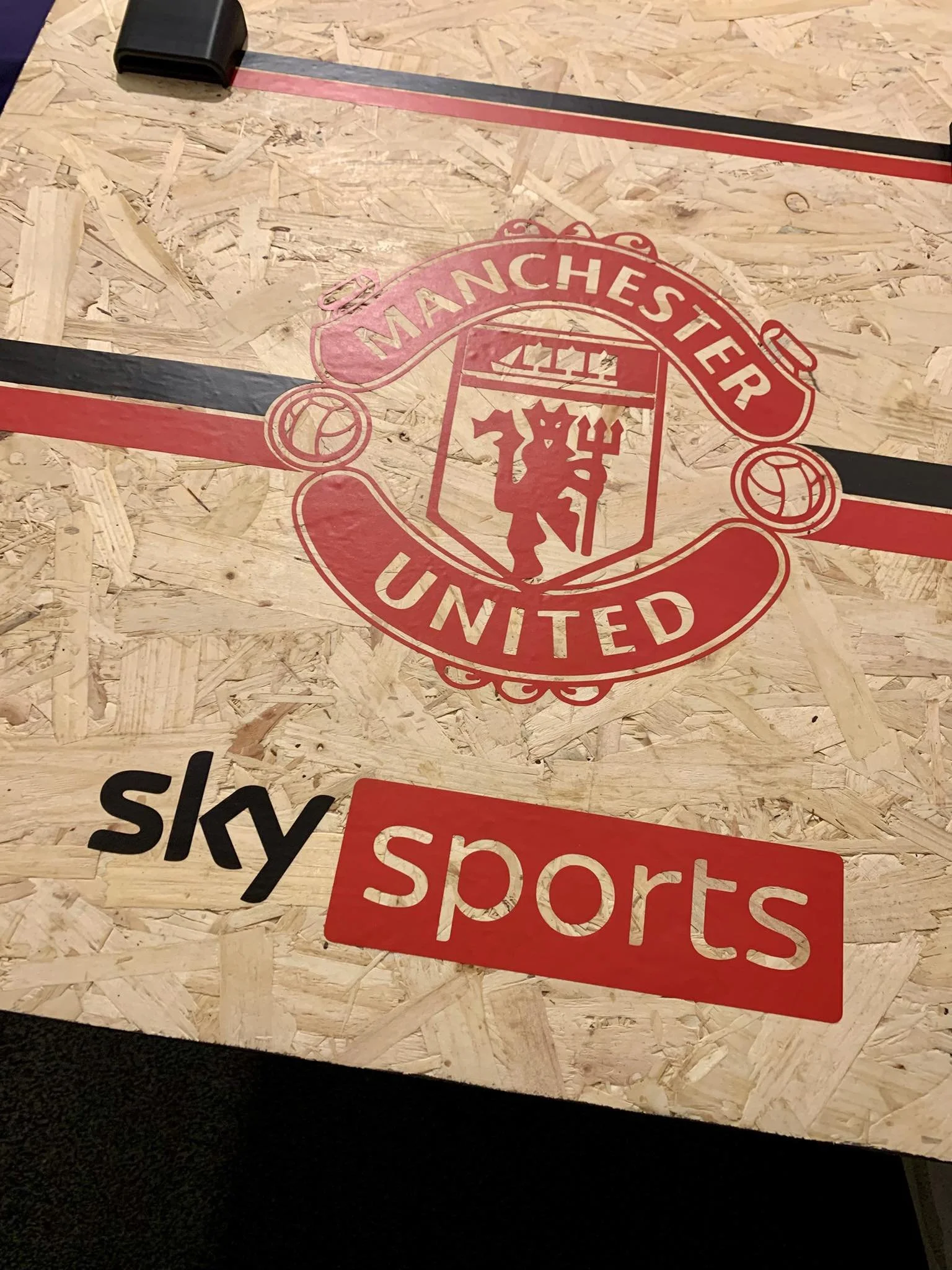 Manchester United Darts Backboard