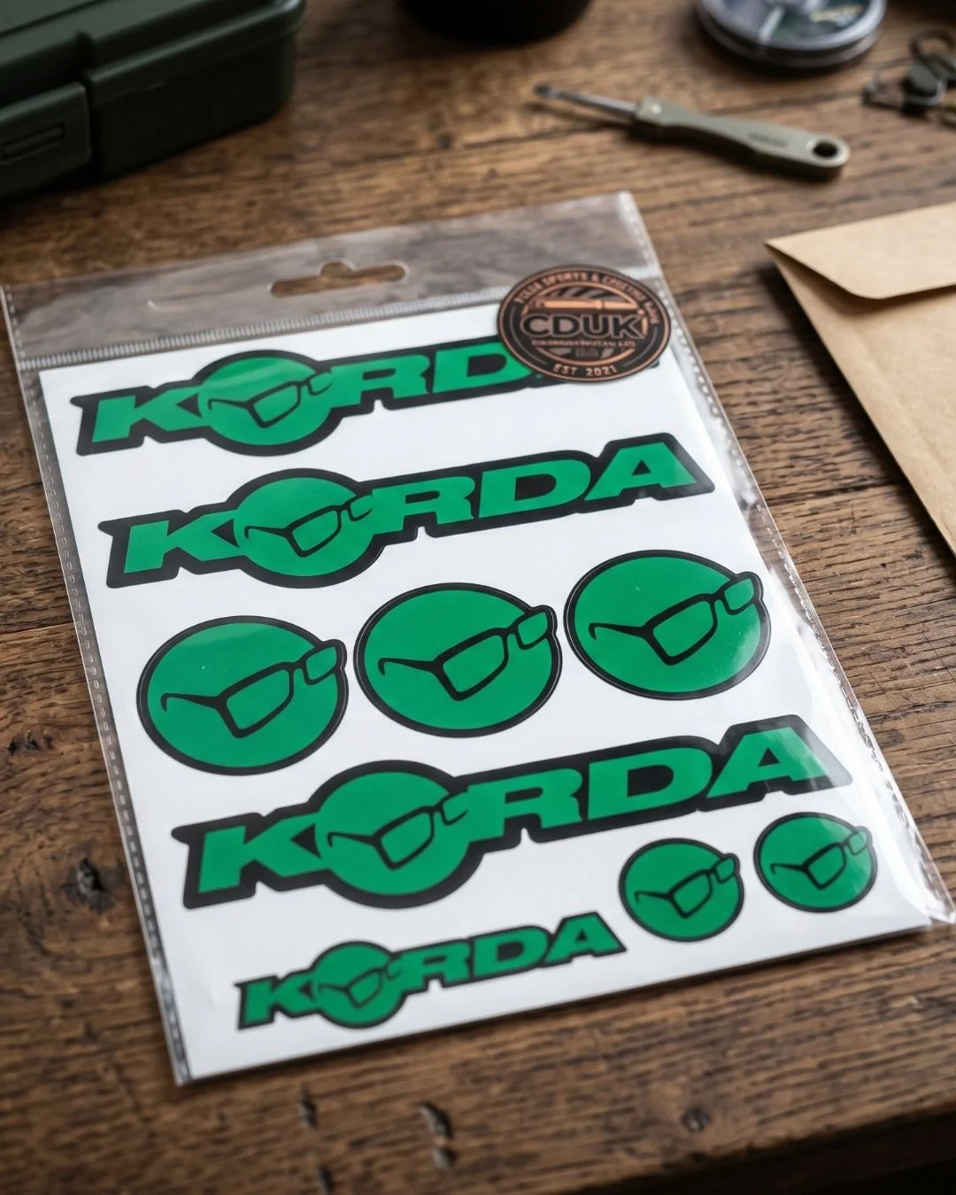 Korda Inspired Fishing Decal Sticker Pack (9 Pack) (Copy)
