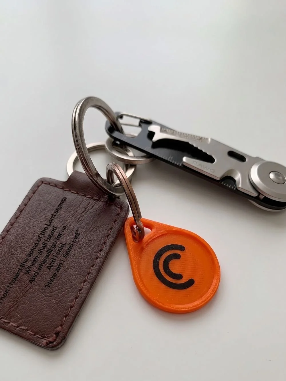 2 NFC Action Tags Fob