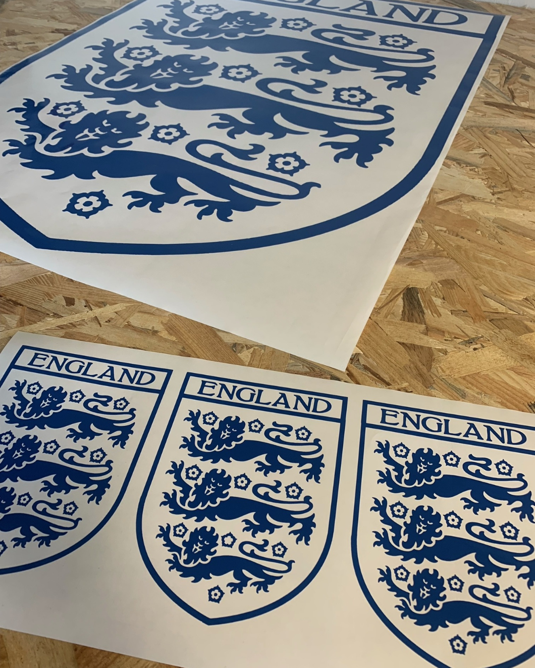 England Football Team Themed Decal