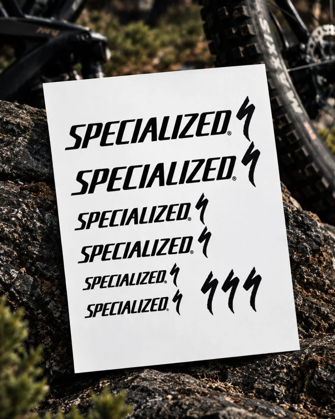Specialized MTB Frame Decal Pack (9-Pack) – Premium Vinyl Mountain Bike Graphics