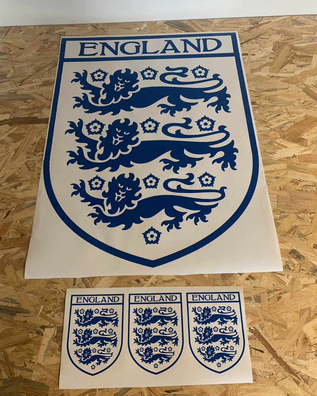 England Football Team Themed Decal