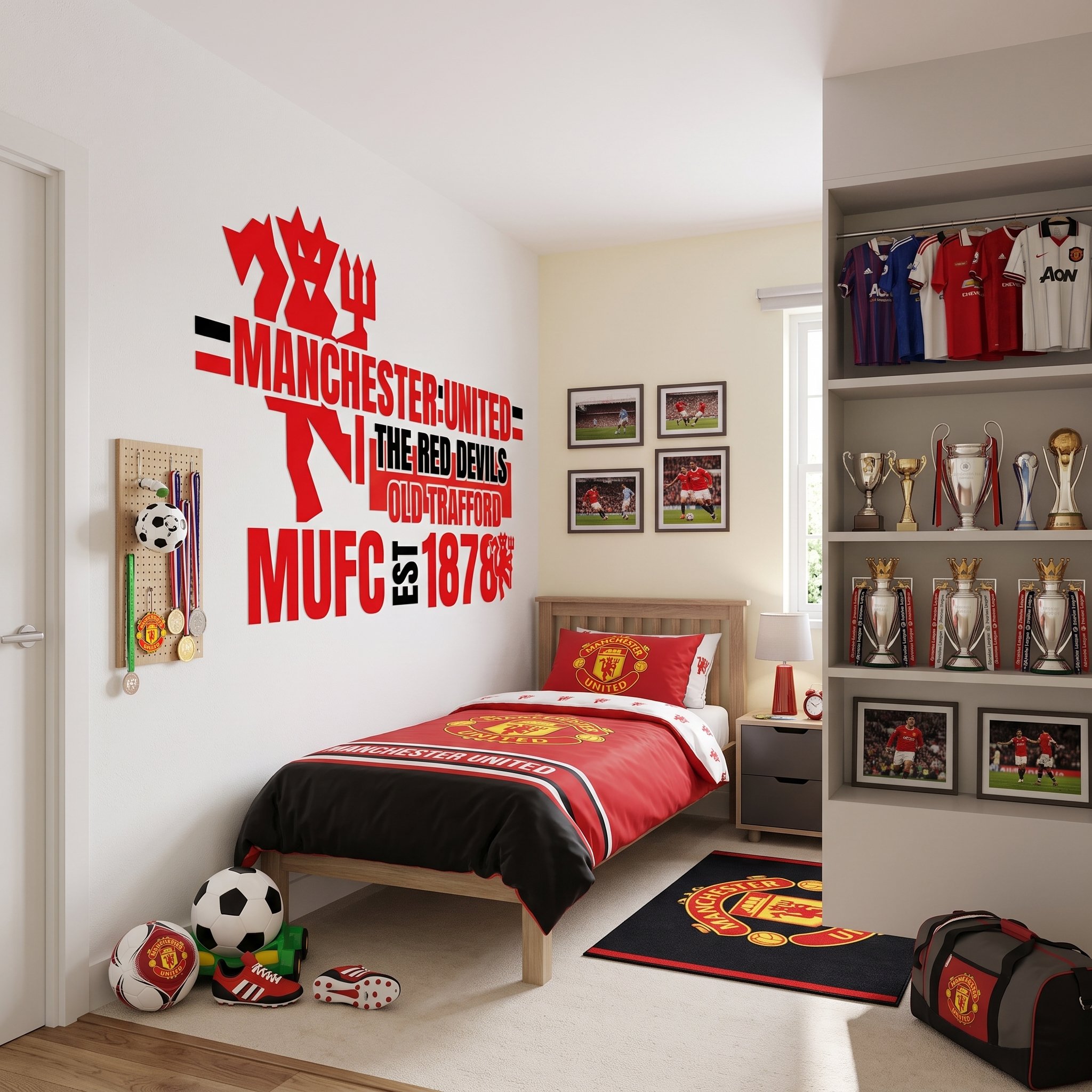 Manchester United Wall Mural