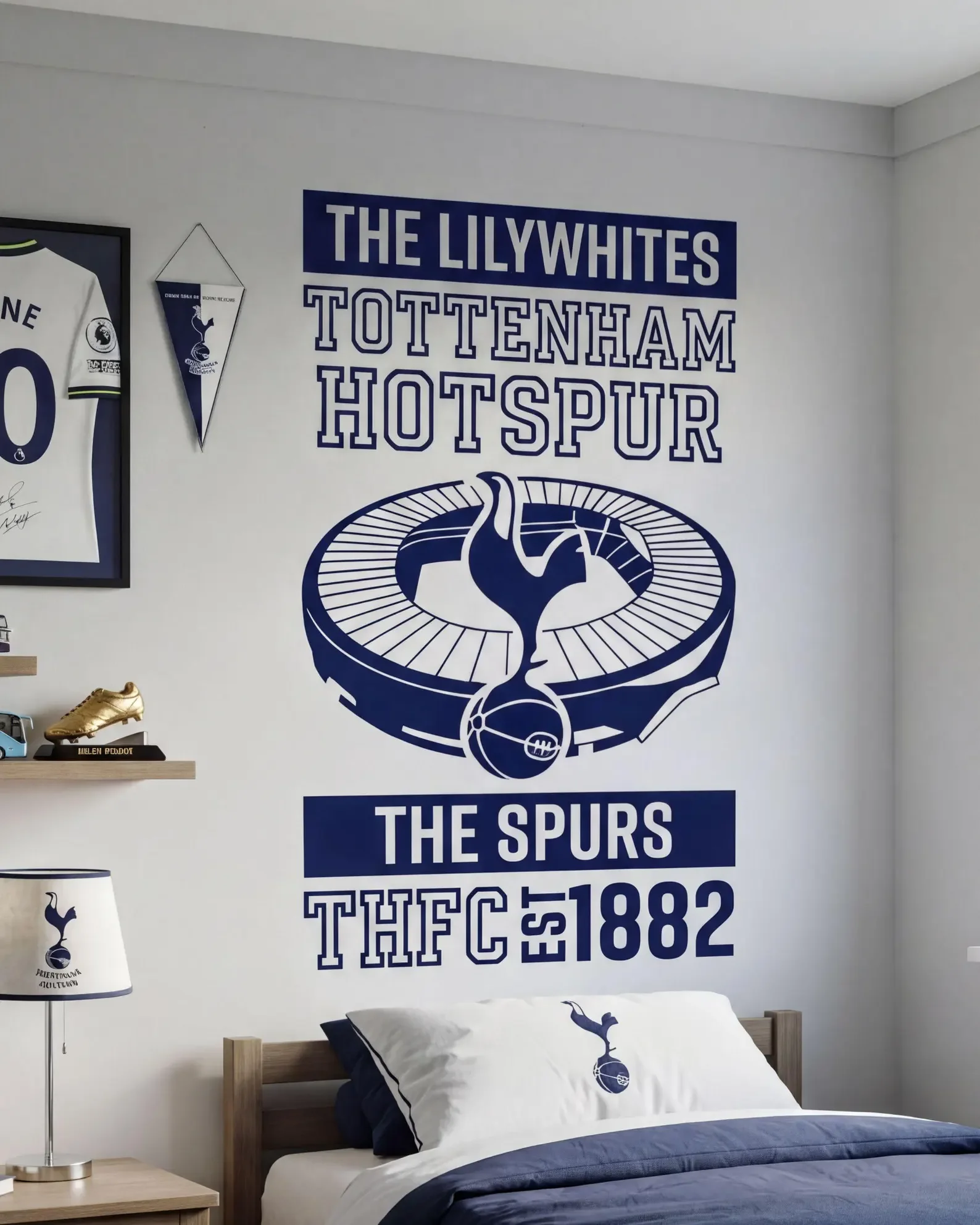 Tottenham Hotspur Stadium Decal - Vinyl Wall Art