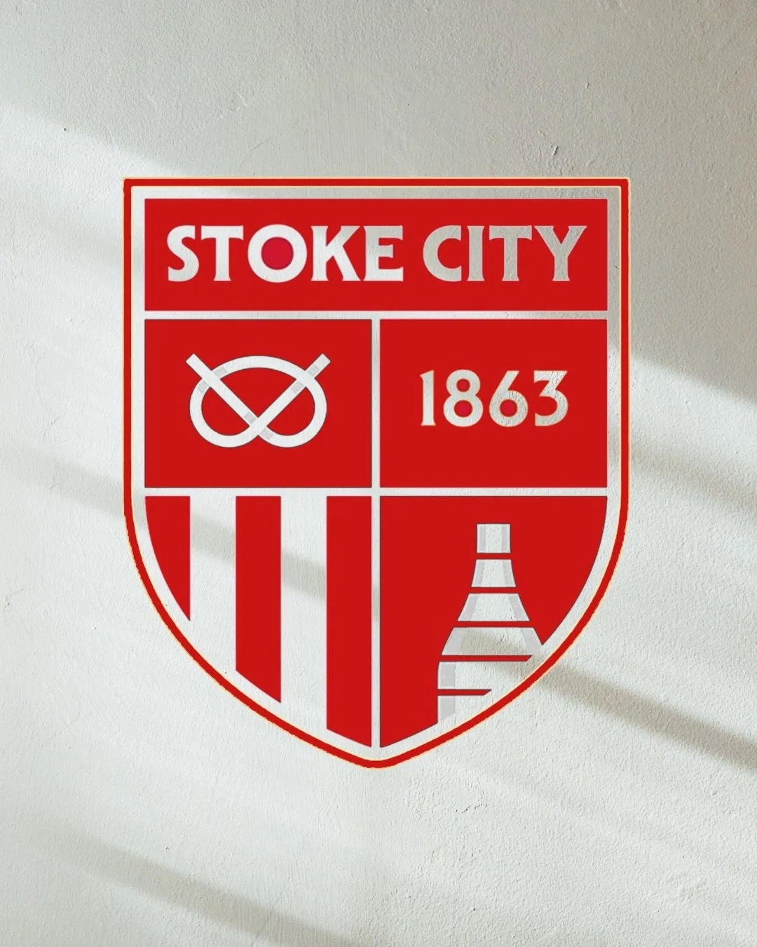 Stoke City Football Club Themed Decal