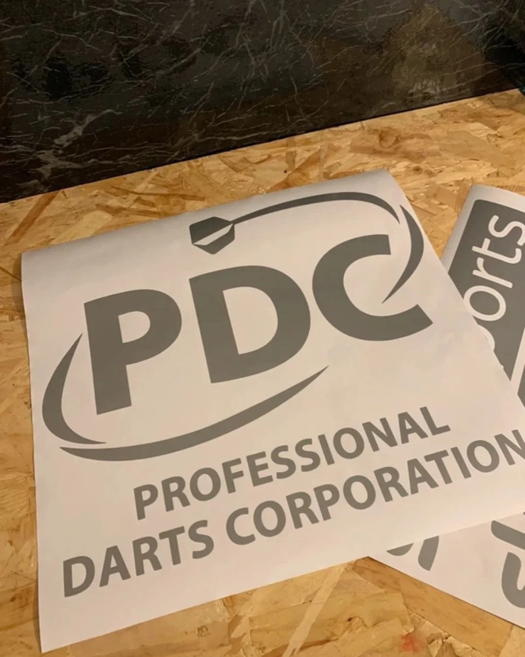 Darts Wall Decal Package