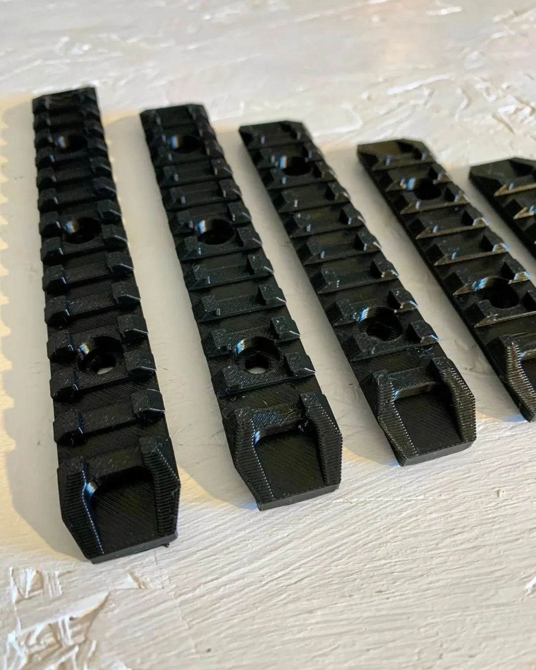 6 Pack MLOK Picatinny Rail