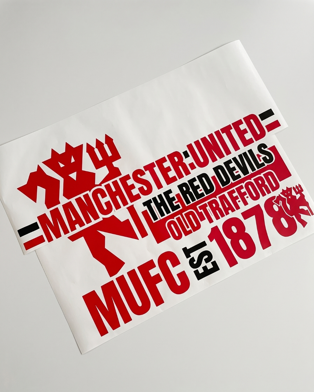 Manchester United Wall Mural