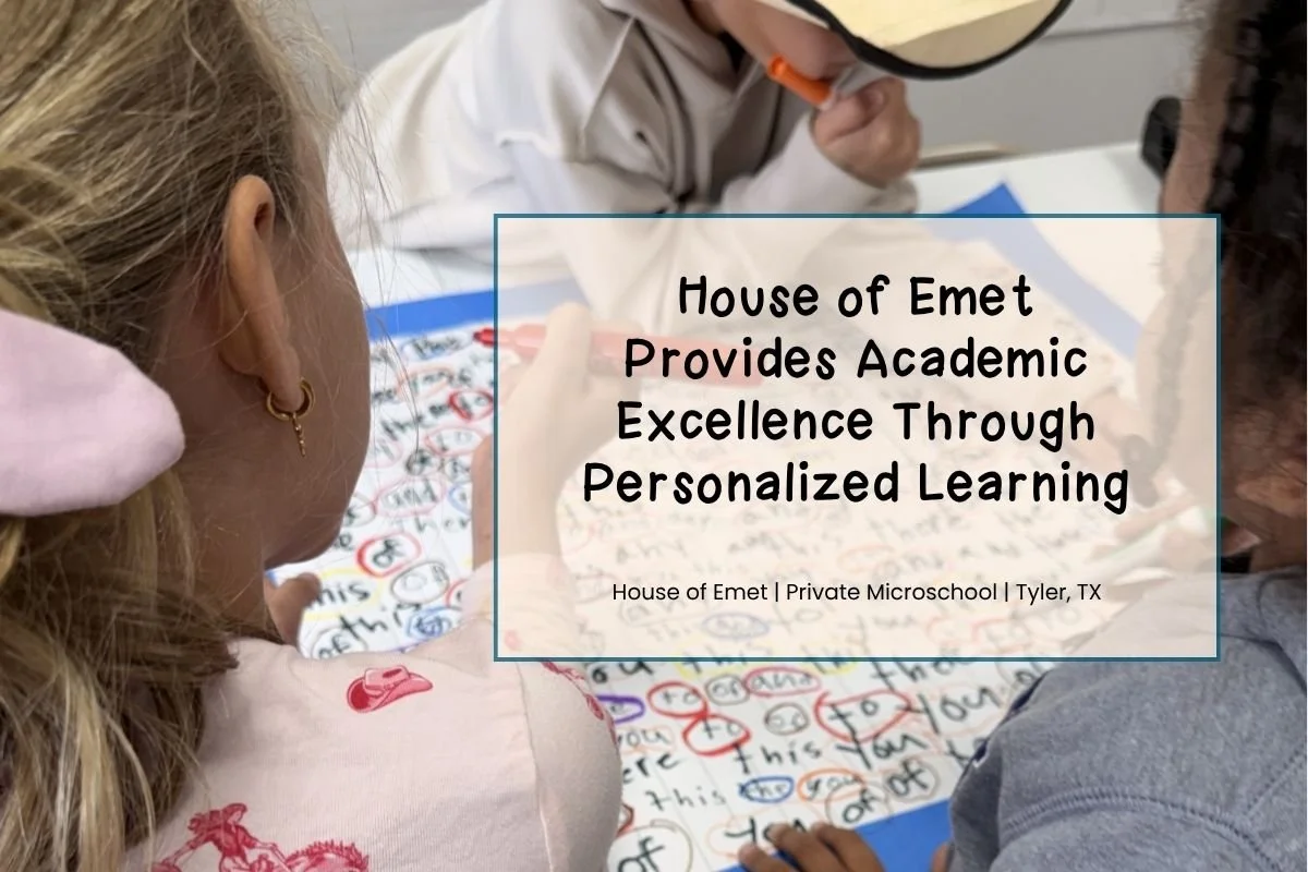 Students applying academic skills through project-based learning at House of Emet.