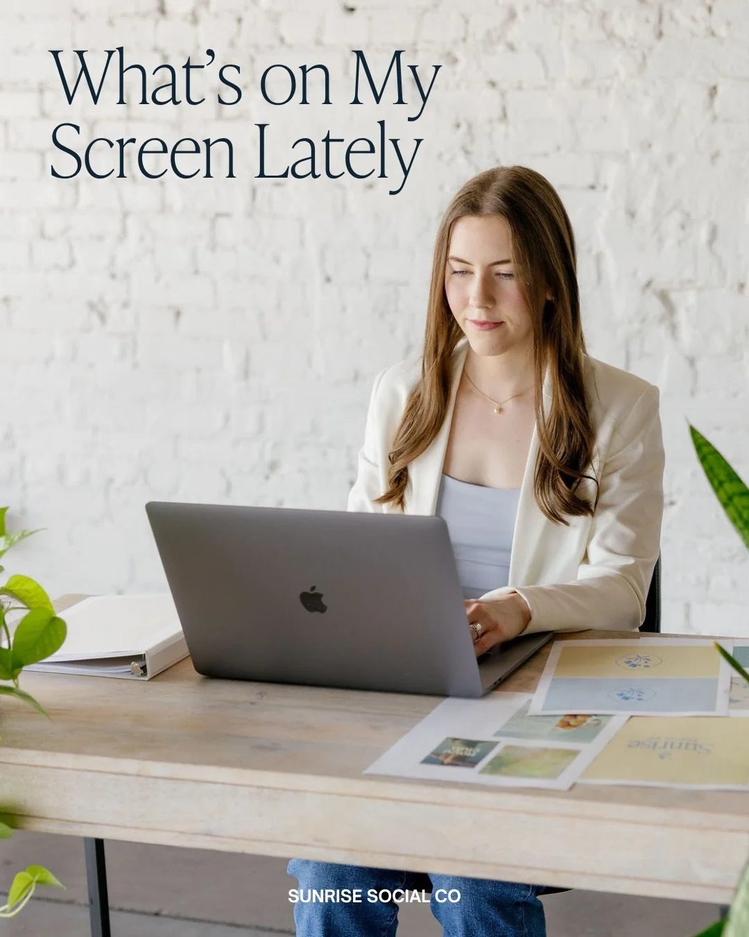 There&rsquo;s always so much going on behind the scenes here at Sunrise Social Co! ☀️

Lately I&rsquo;ve been writing blogs, doing keyword research, designing graphics, and scheduling pins for my clients of course. 

But alsooooo I&rsquo;m planning a