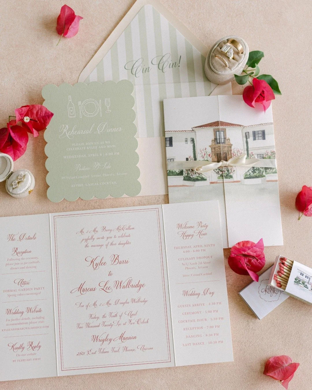 For Kylee &amp; Marc and their dreamy day at @wrigleymansion 🕊🌵💌🗻

Photo: @meganraedeckerphotos 
Planning: @kdpeventsaz 
Venue: @wrigleymansion 
HMU: @lebeigebeautyofficial 
Couple: @kyleemaccallum @wallydawg16