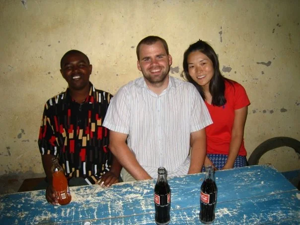 Mbondo Peter and Bo 2009.jpg