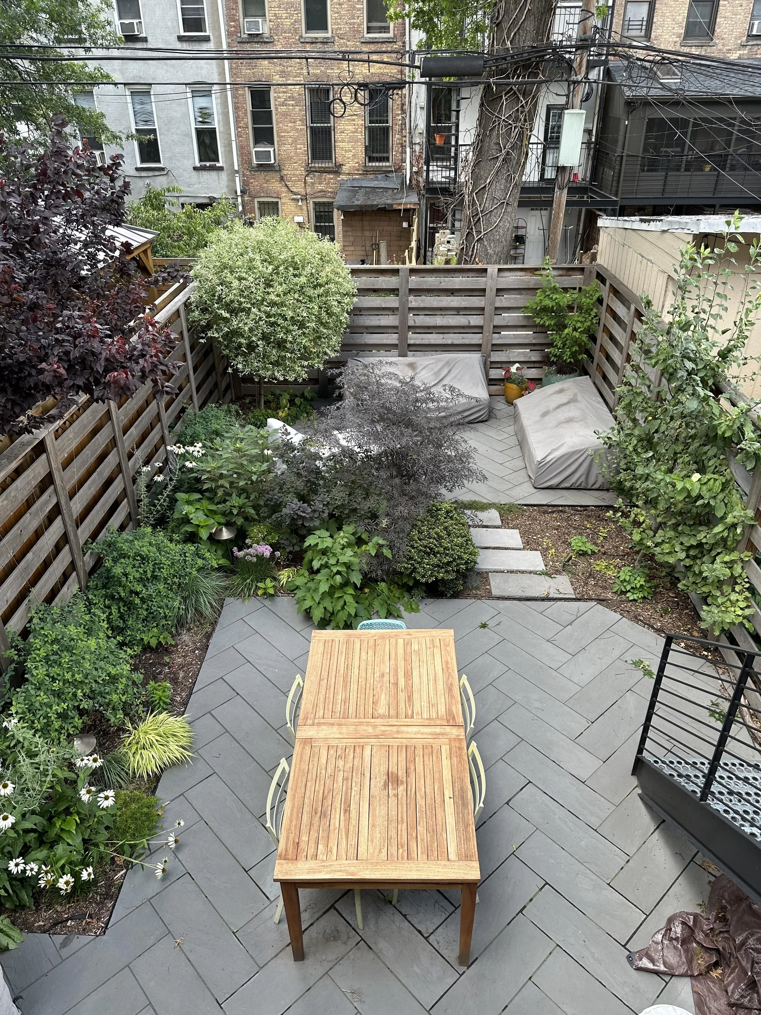 Brownstone New Backyard