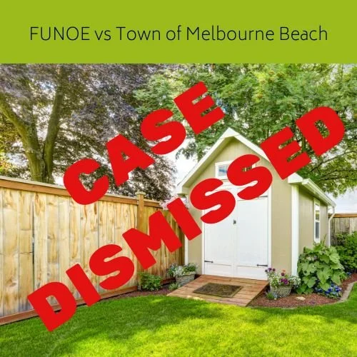 “Shedgate” Case Dismissed!