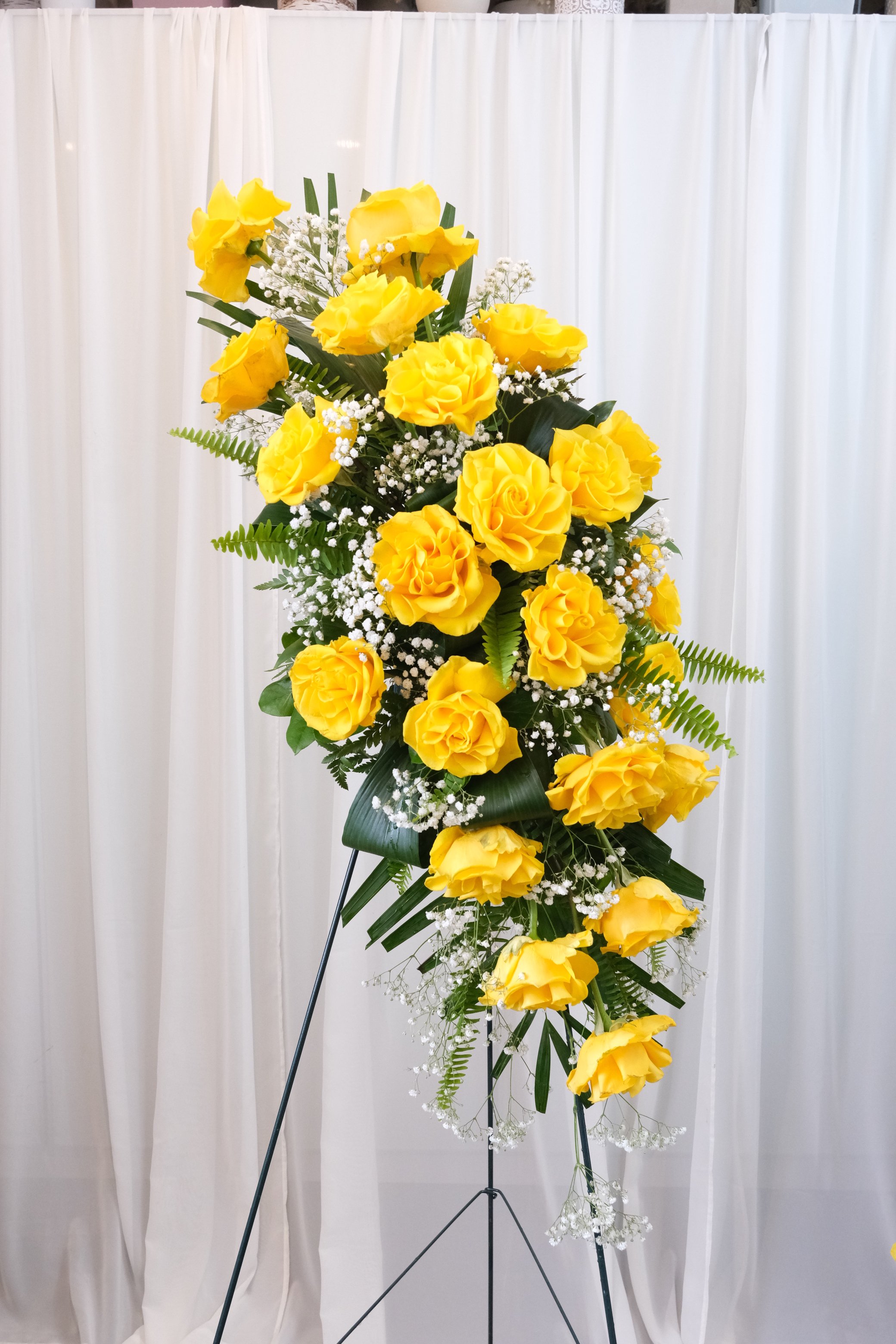 Sunshine Tribute Standing Spray