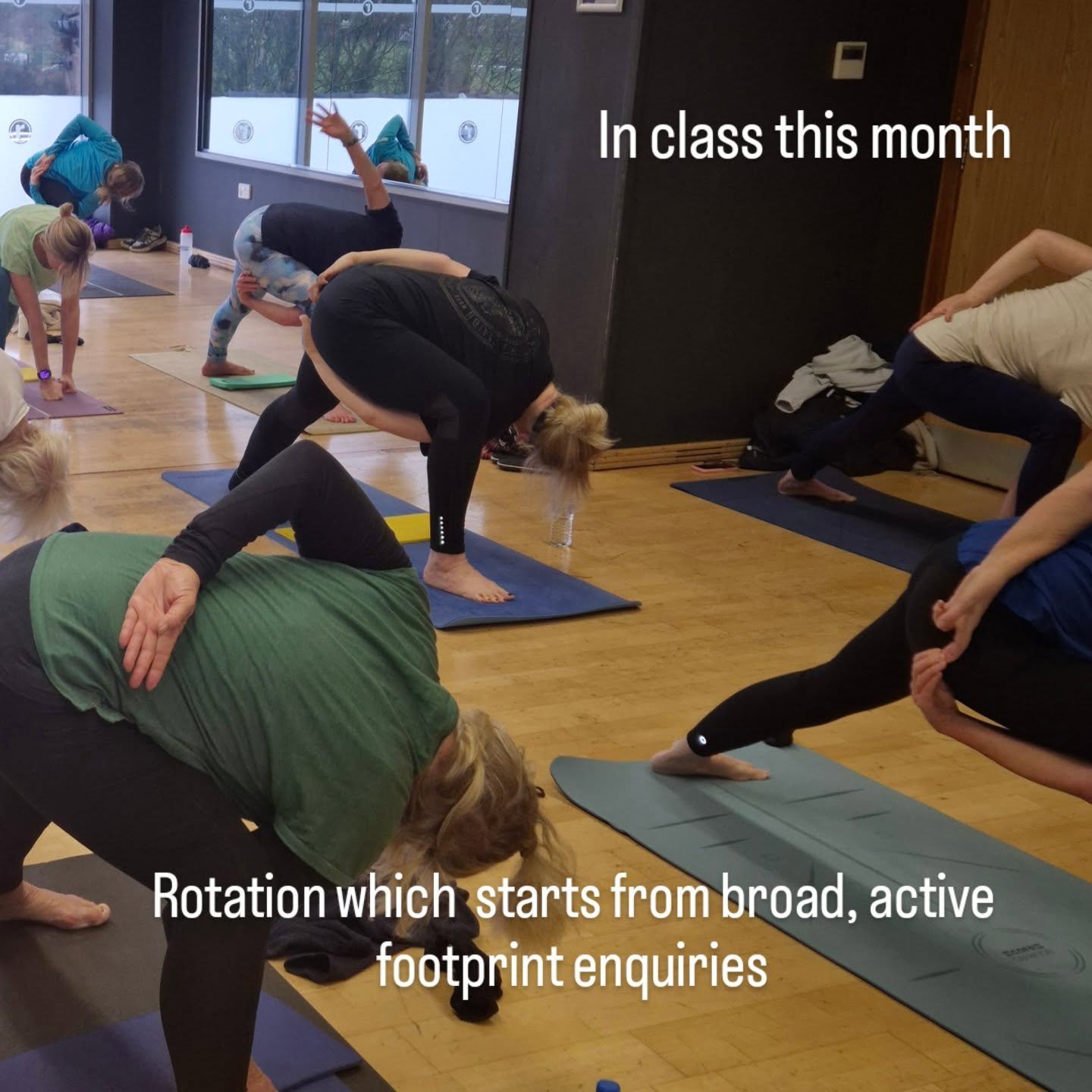 In class this month, we've been combining lunges with rotations, and how it all begins in your feet. On the mat, our foundations shape us, teach us and propel us, as in life. 

Parivrtta Anjaneyasana is a heart opening, foundation finding, all embrac