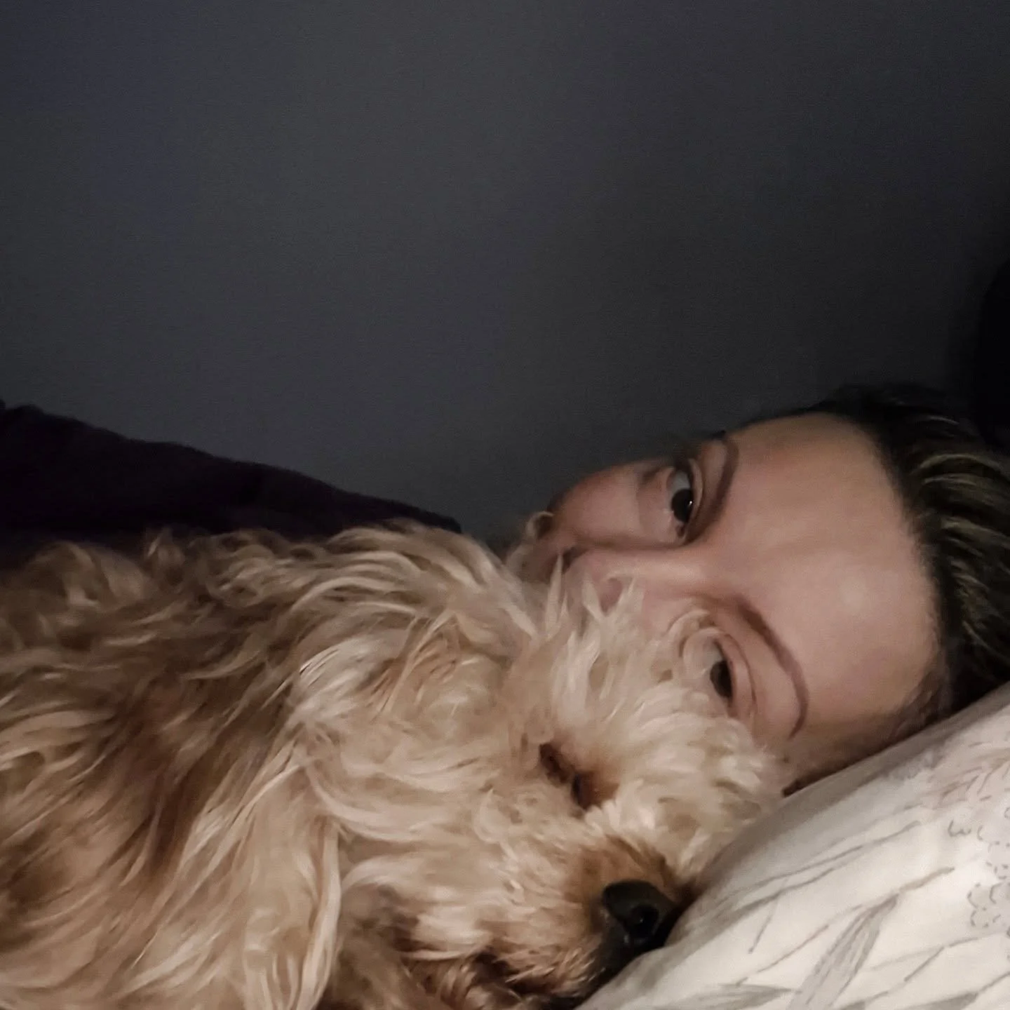 MONDAY MORNING - no classes, just snuggles and wild and windy beach walks.